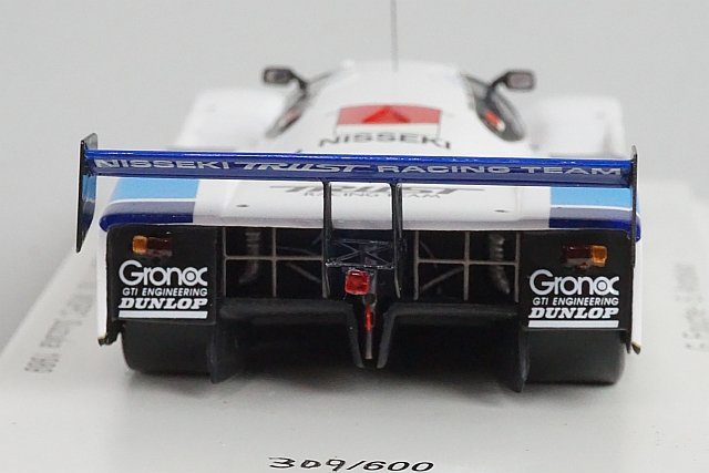 Spark スパーク 1/43 Porsche ポルシェ 962C WSPC 鈴鹿1000km 1989 #100 SJ025_画像3