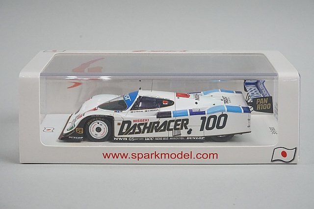 Spark スパーク 1/43 Porsche ポルシェ 962C WSPC 鈴鹿1000km 1989 #100 SJ025_画像6