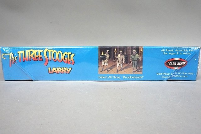 ★ POLAR LIGHTS ポーラライツ 1/800 三ばか大将 ラリー THE THREE STOOGES LARRY プラモデル 5061 未開封_画像2