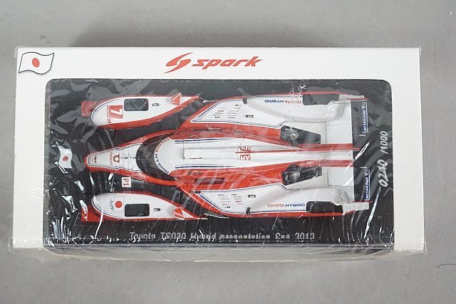Spark スパーク 1/43 TOYOTA トヨタ TS030 ハイブリッド プレゼンテーション スパ 2012 #7 SJ010_画像3
