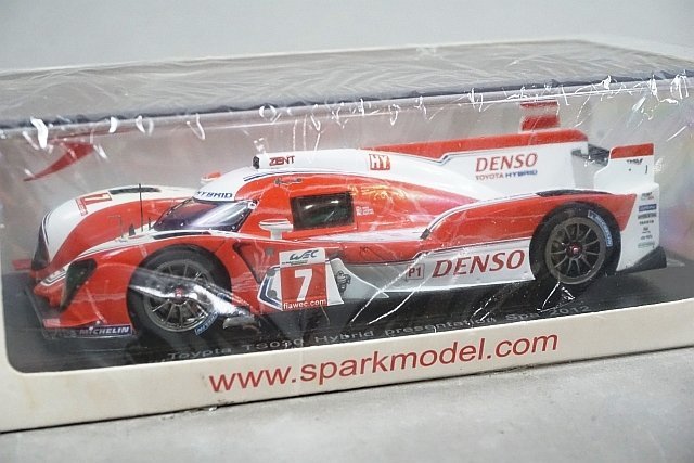 Spark スパーク 1/43 TOYOTA トヨタ TS030 ハイブリッド プレゼンテーション スパ 2012 #7 SJ010_画像1