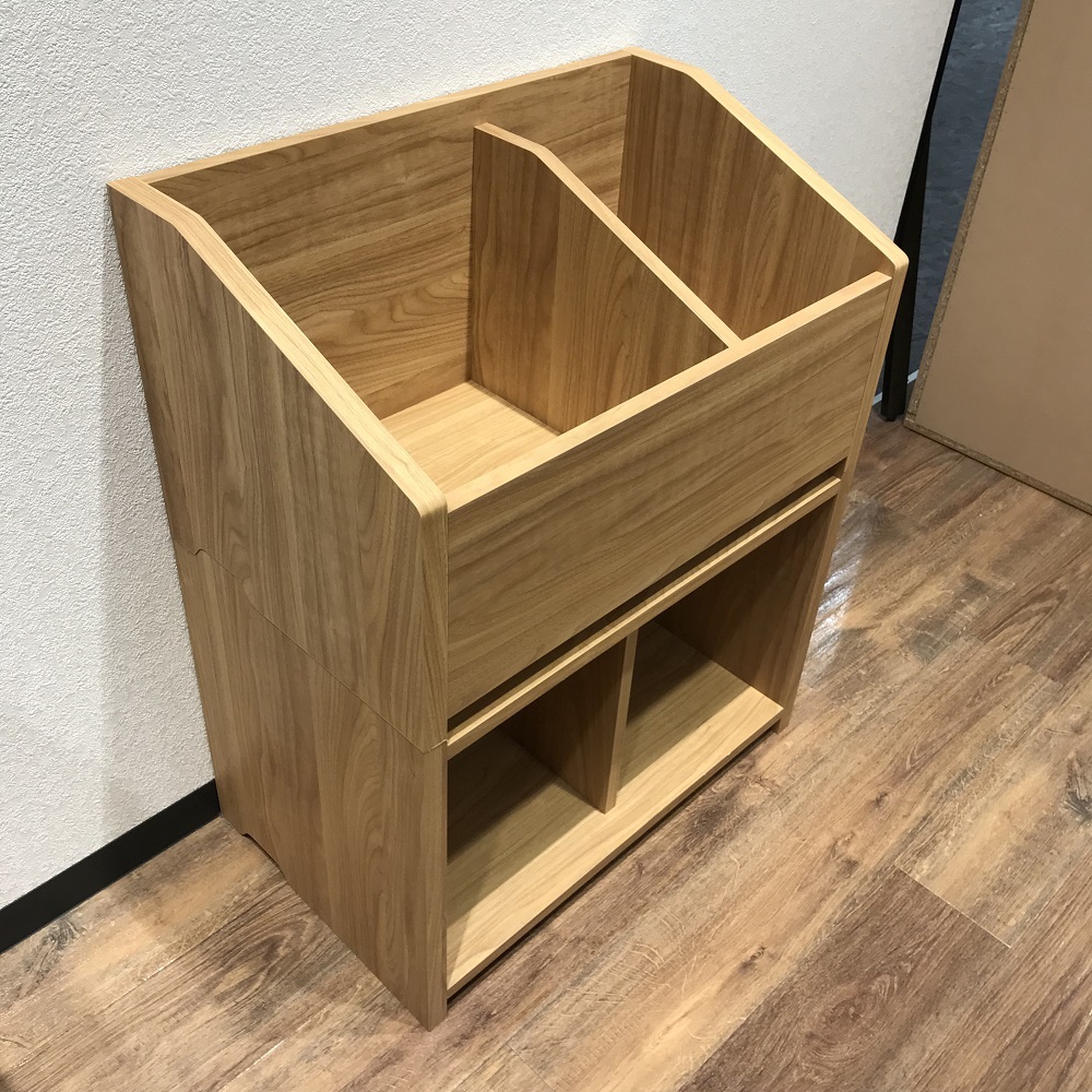 注目の TOP × REGULAR 2段 スタッキングラック / レコードラック