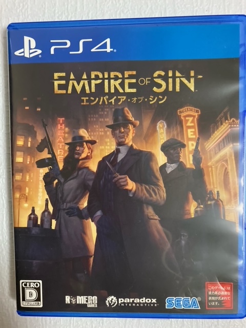 [中古]　PS4　EMPIRE OF SIN　エンパイア・オブ・シン_画像1