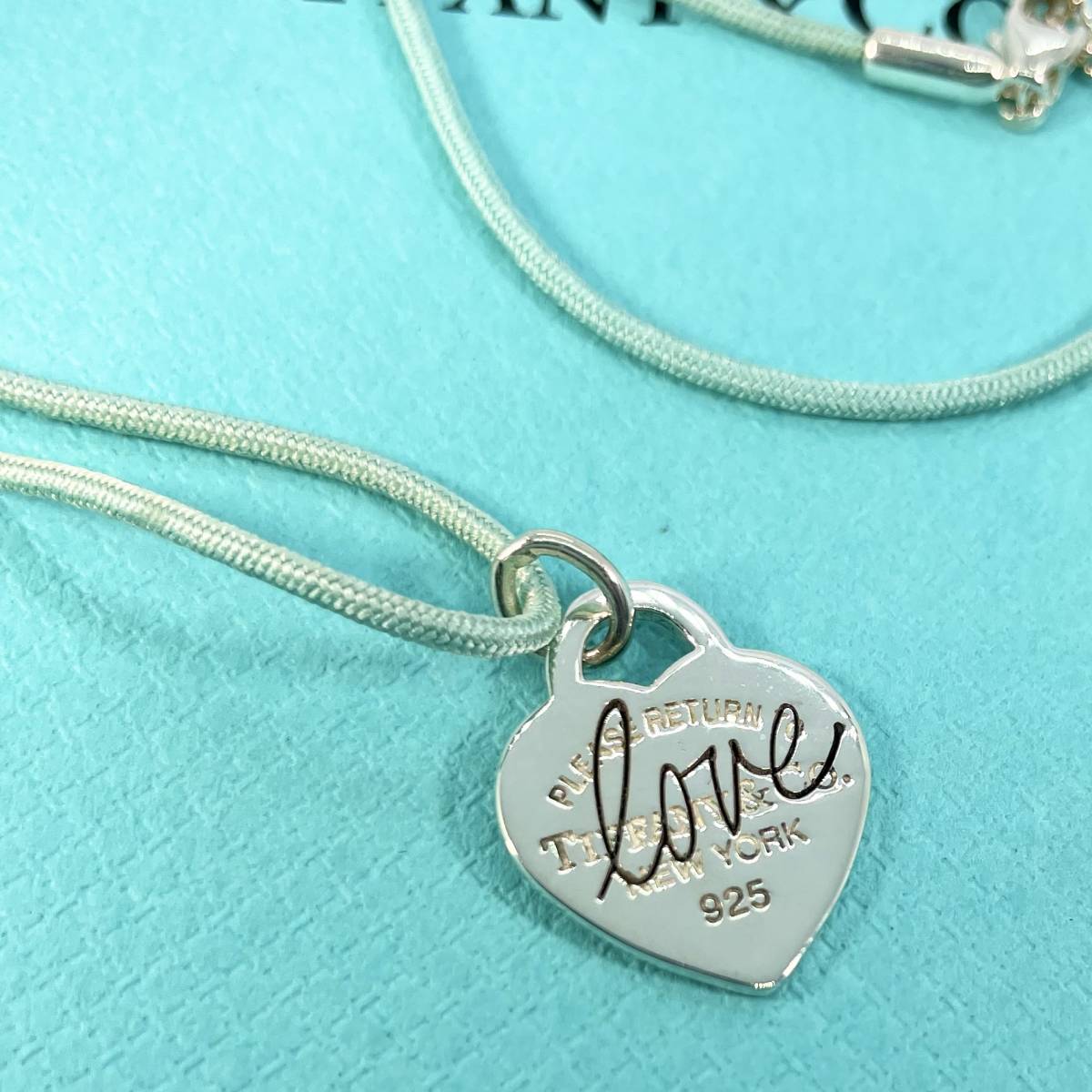 ティファニー LOVE チャーム 紐 ハート リターントゥ ネックレス ティファニー LOVE チャーム 紐 ハート リターントゥ ネックレス