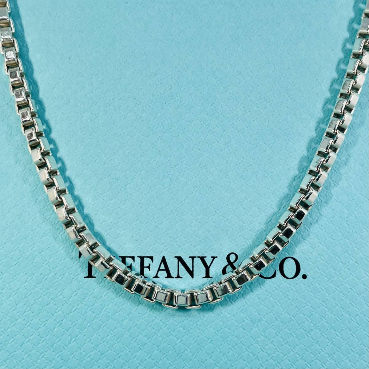 Tiffany&Co. ネックレス ベネチアン チェーン シルバー 925-