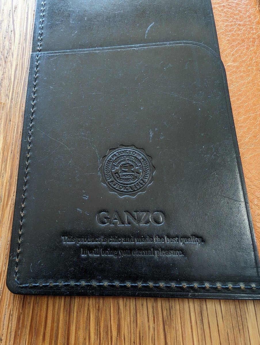 GANZO システム手帳 シェルコードバン バイブルサイズ GANZO ×趣味の文具箱