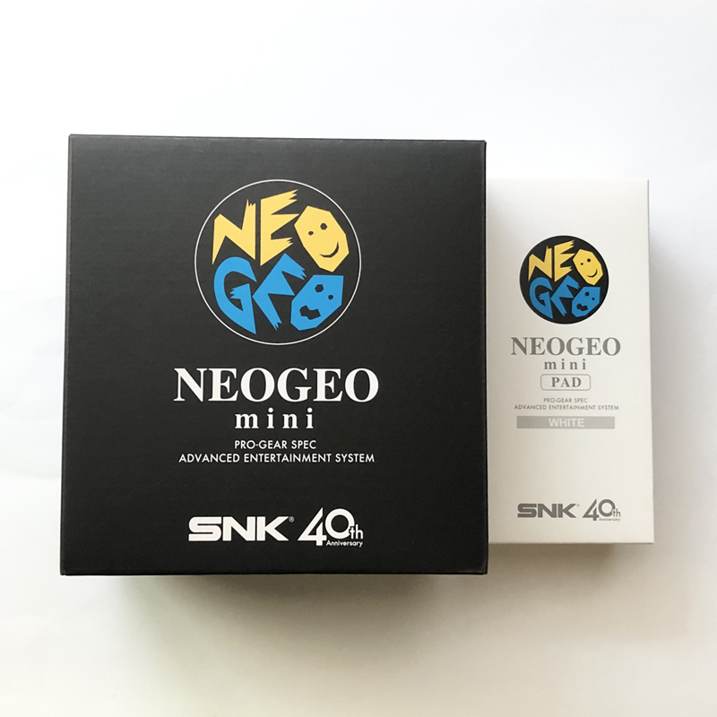 SNK NEOGEO mini ネオジオミニ 国内仕様通常版+純正パッド(白) エス エヌ ケー