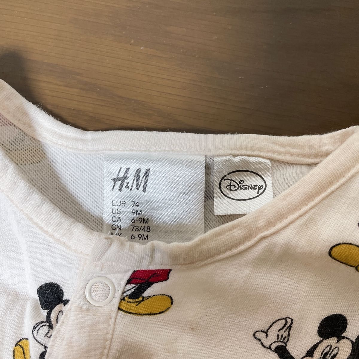 H&M ロンパース ベビー服 カバーオール 長袖 男の子 女の子 60 70 パジャマ 部屋着 2枚セット まとめ