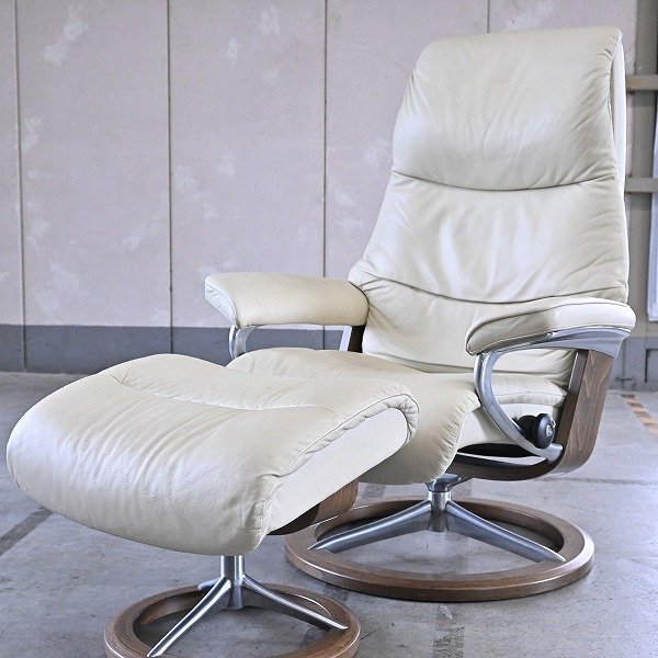 EKORNES 40 ten thousand [View/ view ] -stroke less less chair ottoman attaching ivory reclining personal Northern Europe noru way eko -nes