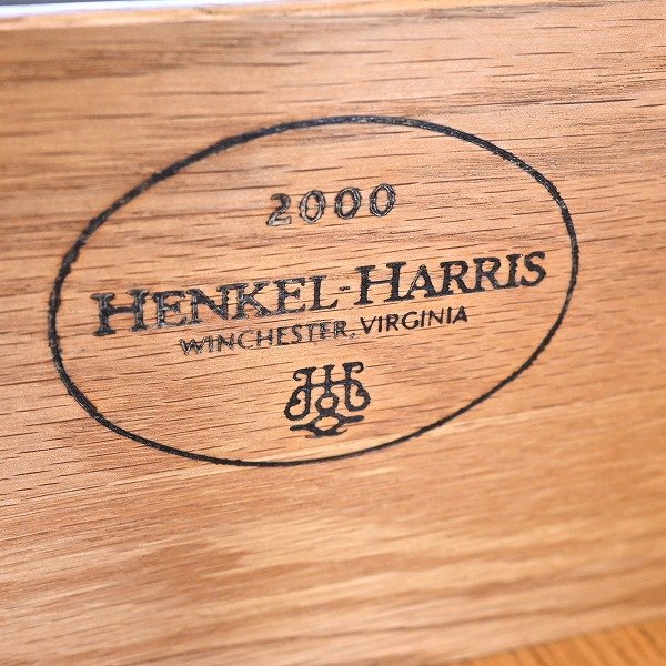 [ pickup limitation ] top class goods America HENKEL HARRIS/henkeru* Harris 4 step chest marble mahogany material chest Classic Anne pi-ru form 