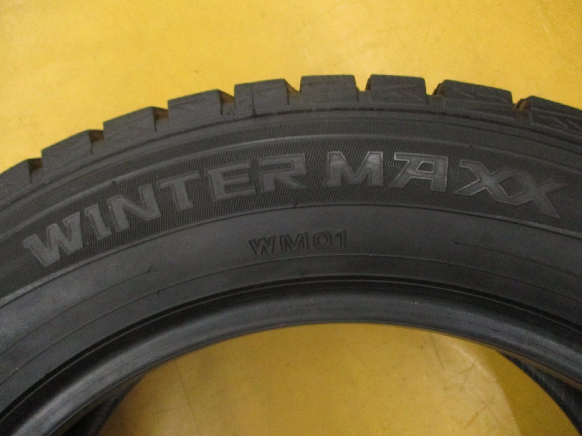 ◆送料無料 B1s◆　9分山　スタッドレス　215/60R17　96Q　ダンロップ　WINTERMAXX WM01　冬２本　※2017年/日本製_画像6