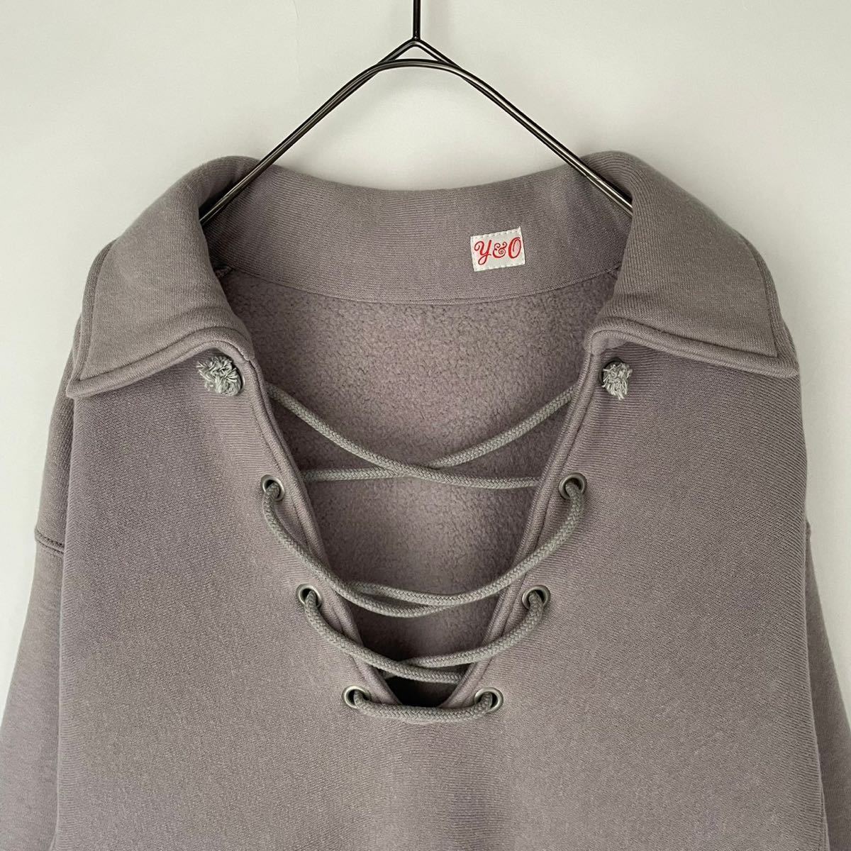 YOUNG & OLSEN 2 REVERSE LACE UP SWEAT/2/コッ...+sobrape.com.br