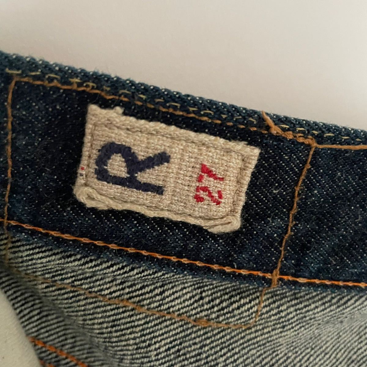 45R フォーティーファイブアール 45rpm 希少 空比古 デニム パンツ DENIM ジーンズ ボトム ストレート インディゴ 濃紺 5ポケット size 27