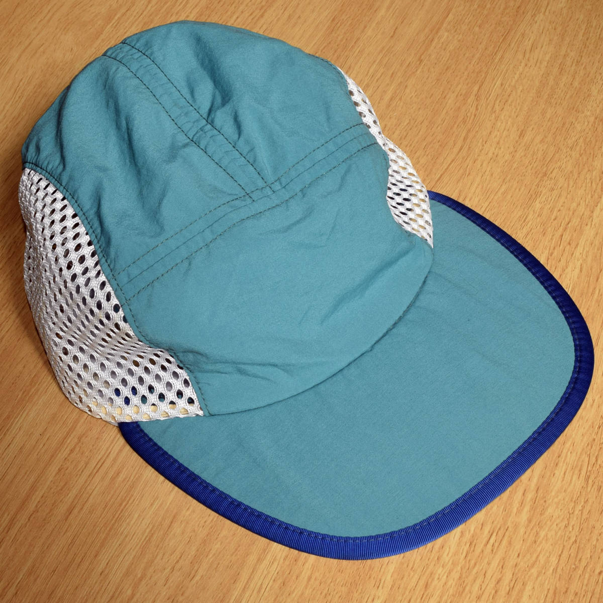 美品！Lサイズ USA製 OLD パタゴニア メッシュ ナイロン キャップ 帽子 Patagonia VENTED SPOONBIL CAP パタゴニア スプーンビル　キャップ