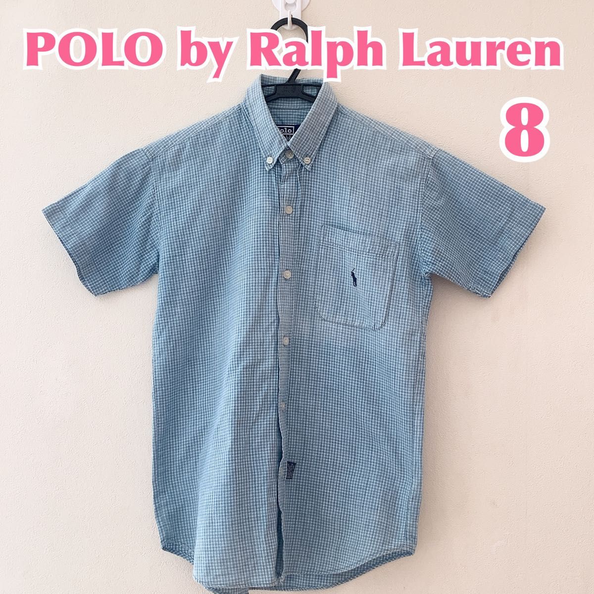 【匿名配送】POLO by Ralph Lauren ラルフローレン　半袖シャツ 半袖 ラルフローレン ボタンダウンシャツ