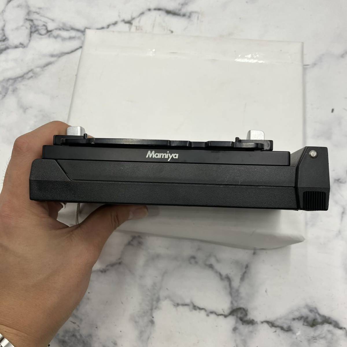 ♪【売り切り】MAMIYA マミヤ ポラロイドホルダー Polaroid RB-67 カメラ用品 当時物 現状品_画像2