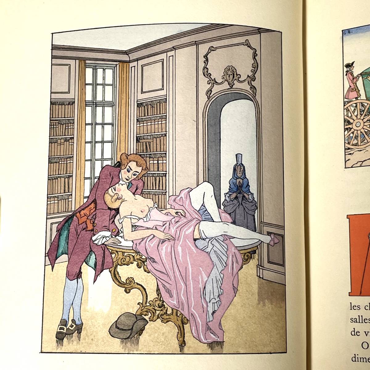 希少 「二重の愛人」La Double Maitresse ジョルジュ・バルビエ 希少 「二重の愛人」La Double Maitresse ジョルジュ・バルビエ