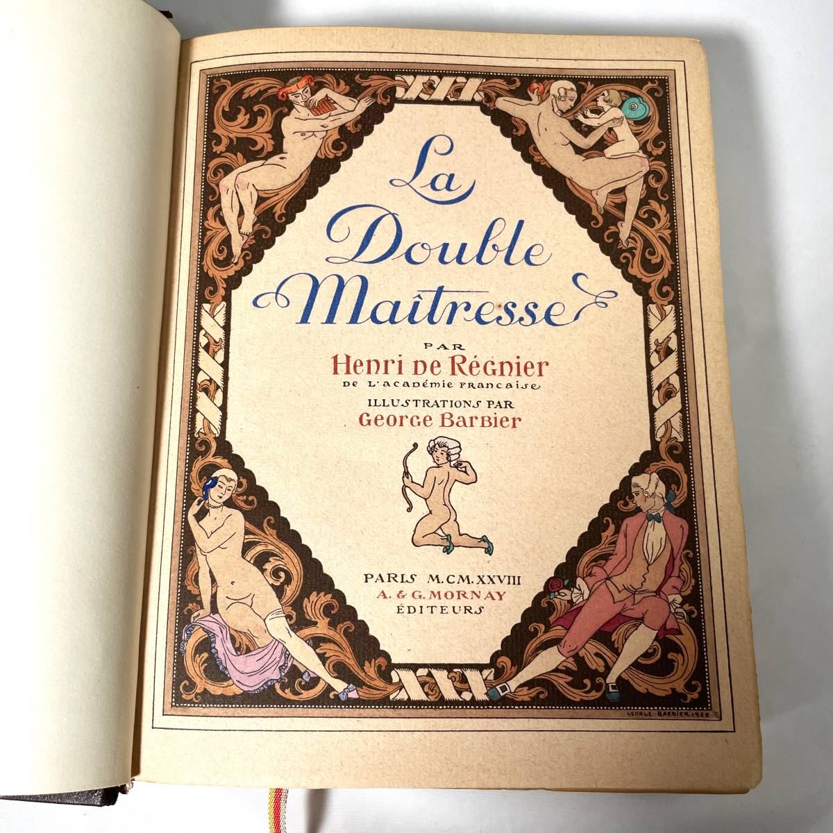 希少 「二重の愛人」La Double Maitresse ジョルジュ・バルビエ 希少 「二重の愛人」La Double Maitresse ジョルジュ・バルビエ