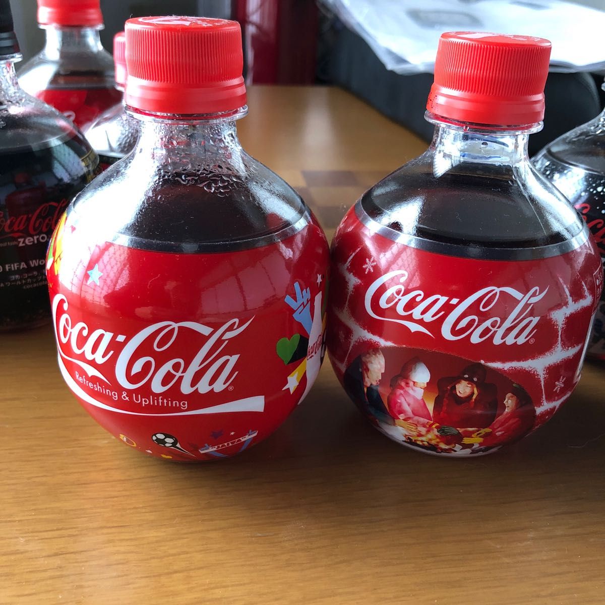 コカコーラサッカーボトルセット☆レア