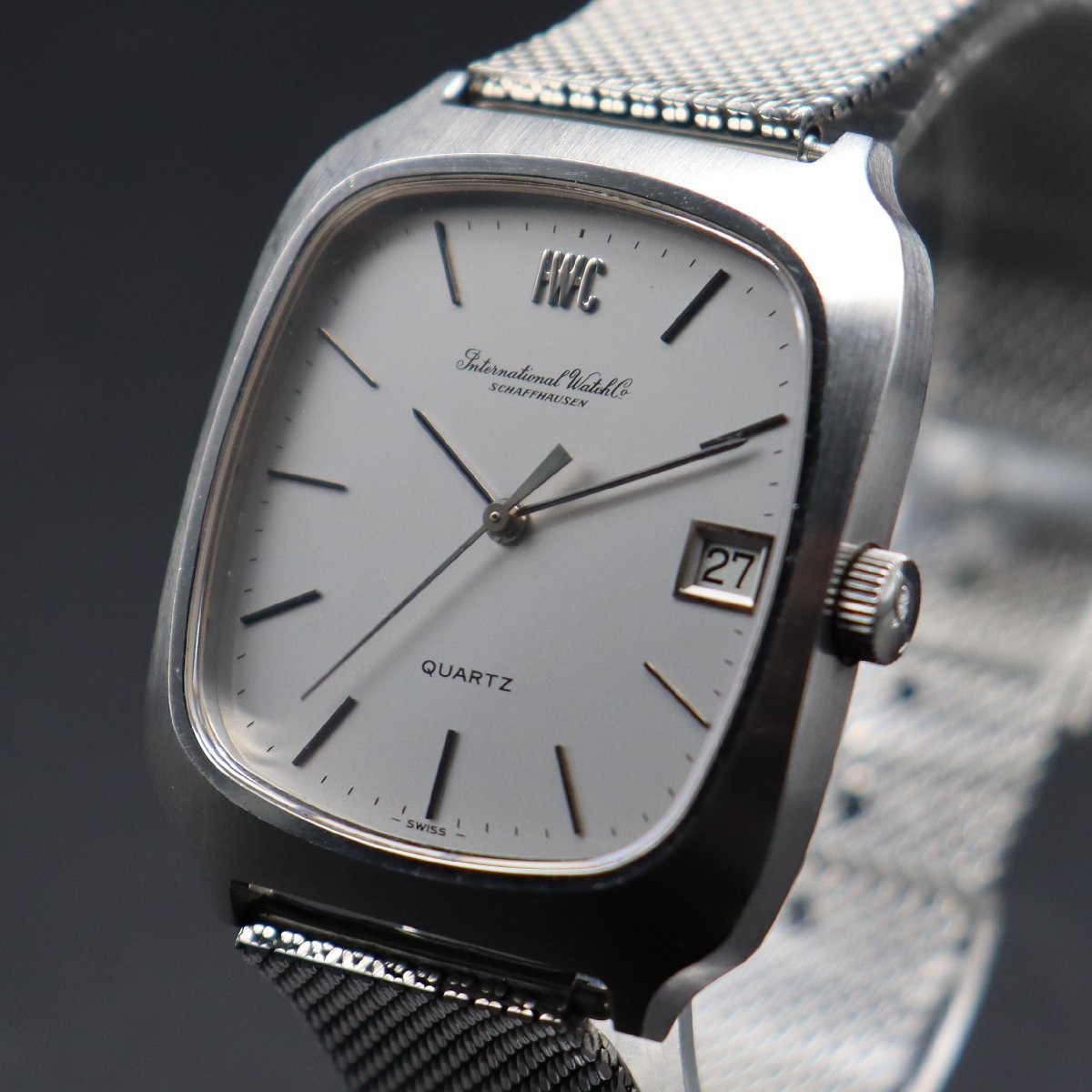⭐️IWCオールドインター⭐️ Cal.2405 クォーツ BR.582 379 Yahoo!オークション - 良品 IWC SCHAFFHAUSEN シャフハウゼン