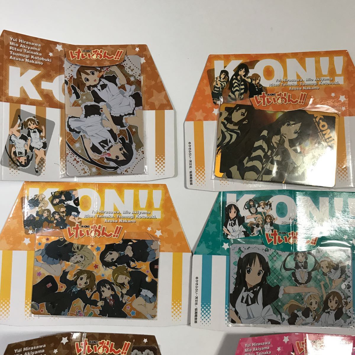 お歳暮ならオンライン Yahoo!オークション - けいおん メタリックプレート 12種セット キーホルダー・アクリルキーホルダー