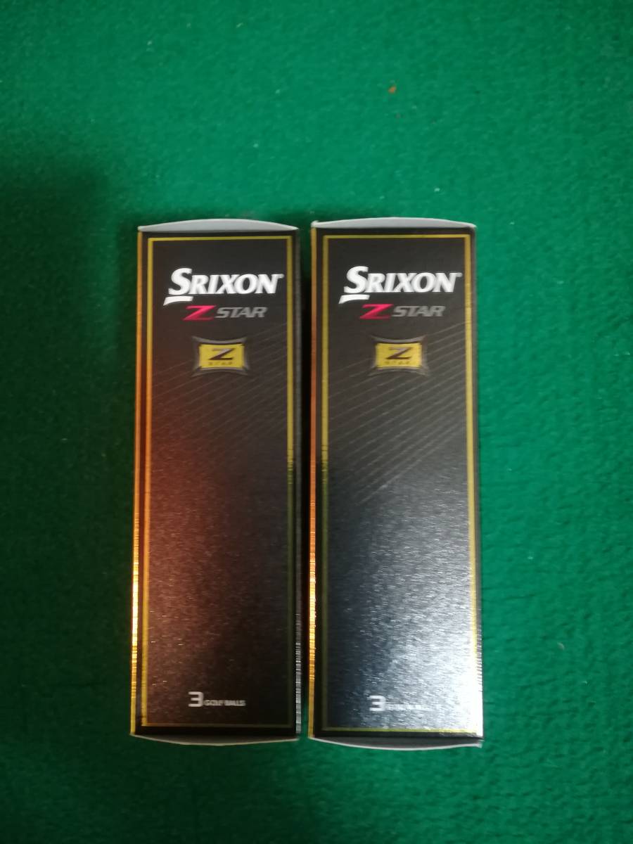 新品 未開封 ゴルフボール SRIXON Z STAR Yellow スリクソン ゼット スター イエロー_画像4