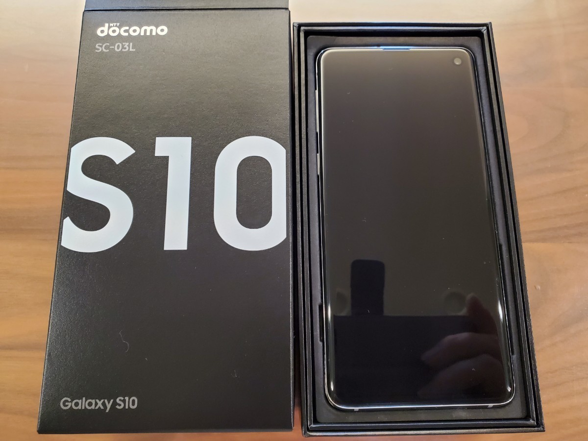 美品 状態良好 SAMSUNG Galaxy s10 SC-03L 128GB SIMロック解除 SIM