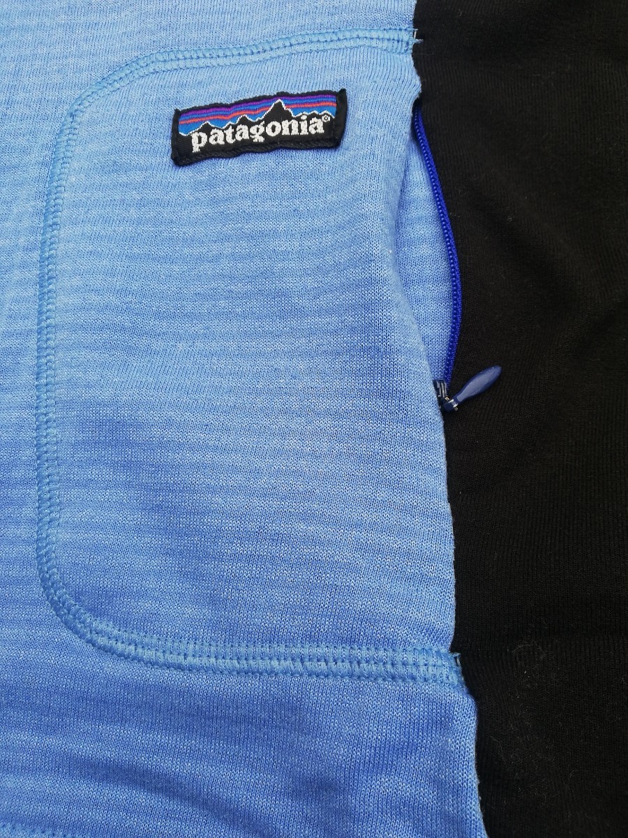 [ patagonia Patagonia ] Pola Tec cloth pull over high‐necked heat insulation shirt *u- man zL size ( men's S size degree ) sax blue 