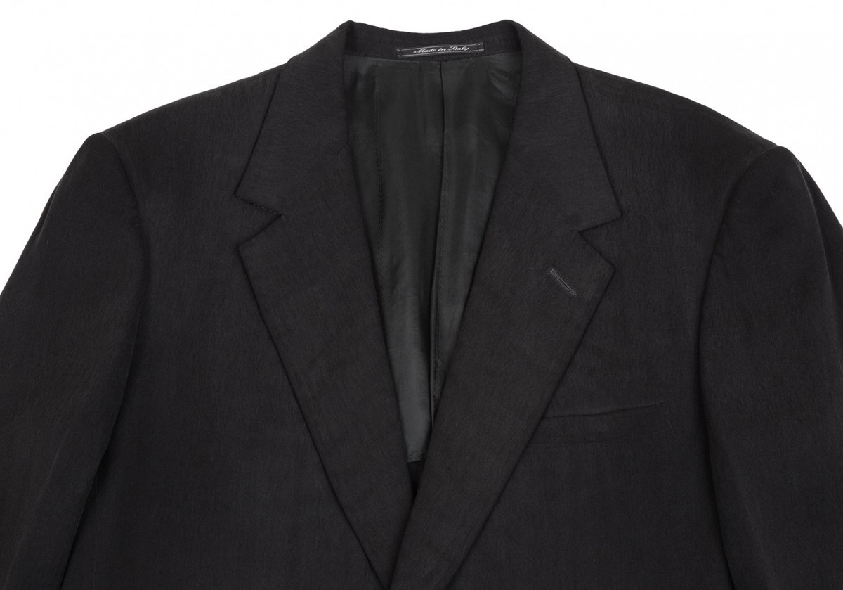  Gianni Versace GIANNI VERSACE silk 1B setup suit black 50