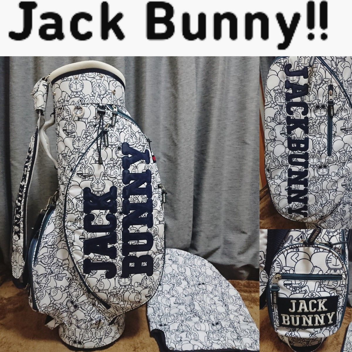 ドラえもん キャディバッグ Jack Bunny by PEARLY GATES Yahoo!フリマ