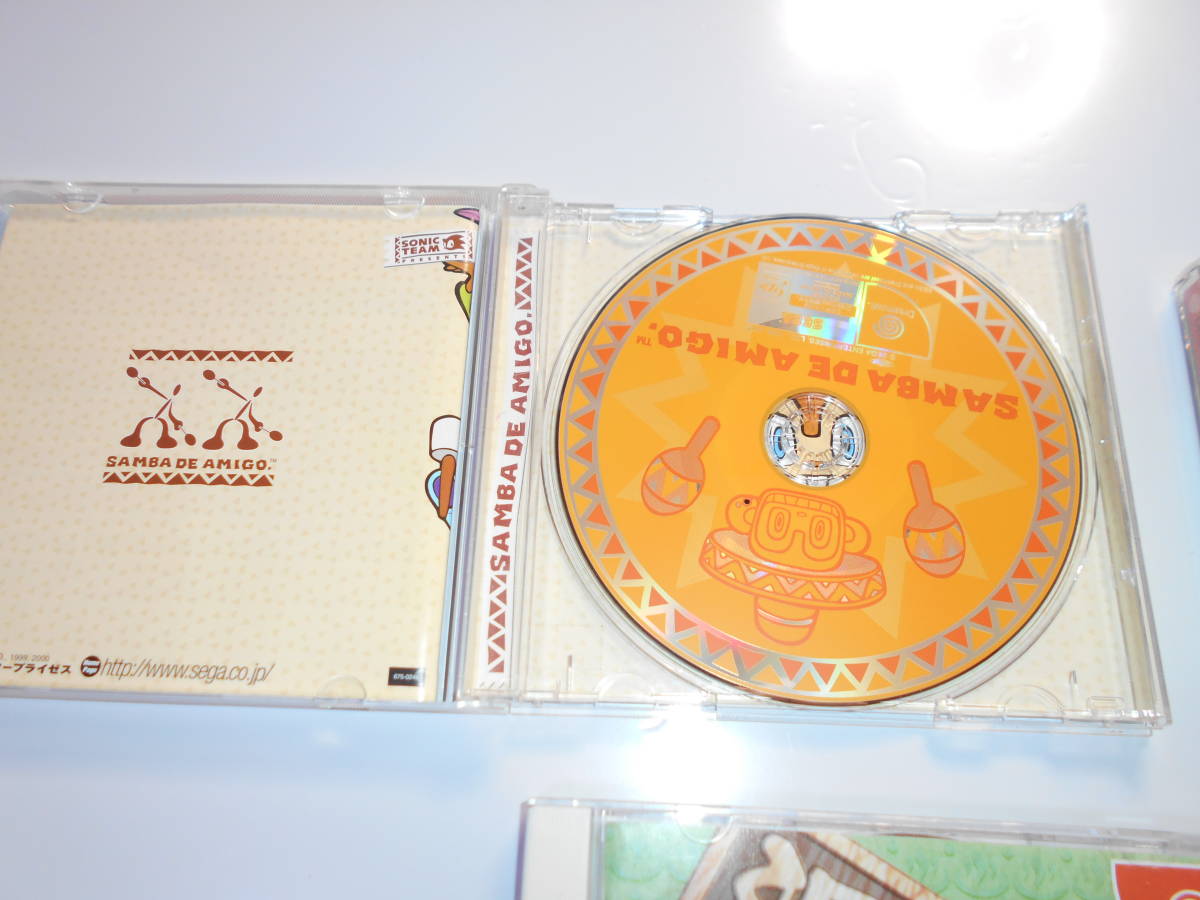 清掃動作品 サンバDEアミーゴ ガンダムバトルオンライン あつまれ!ぐるぐる温泉 グランディアII DC ドリームキャスト セガ SEGA Dreamcastの画像2