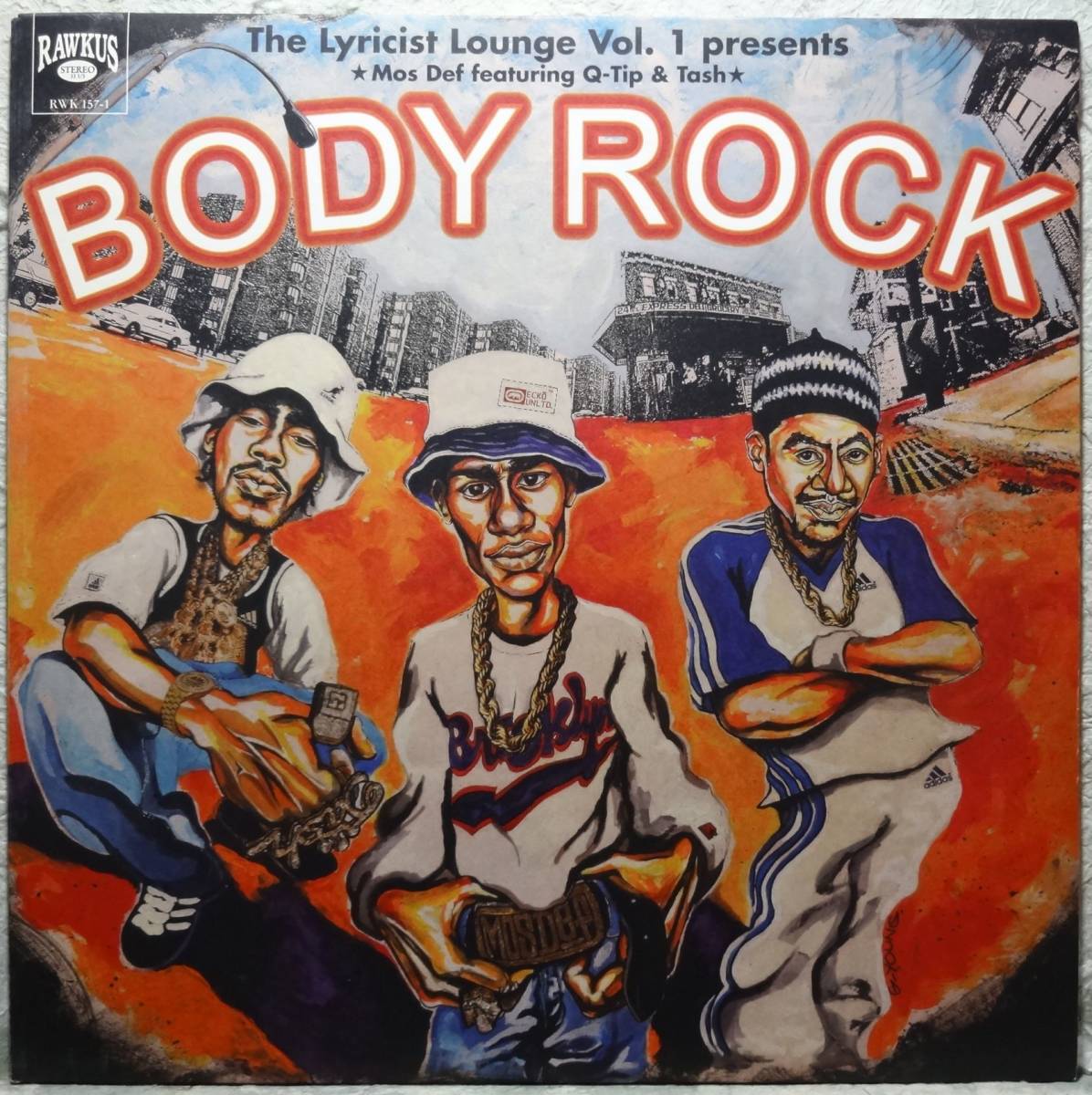 【Mos Def “The Lyricist Lounge Vol.1 Presents: Body Rock”】 [♪HZ]　(R5/10)_画像1