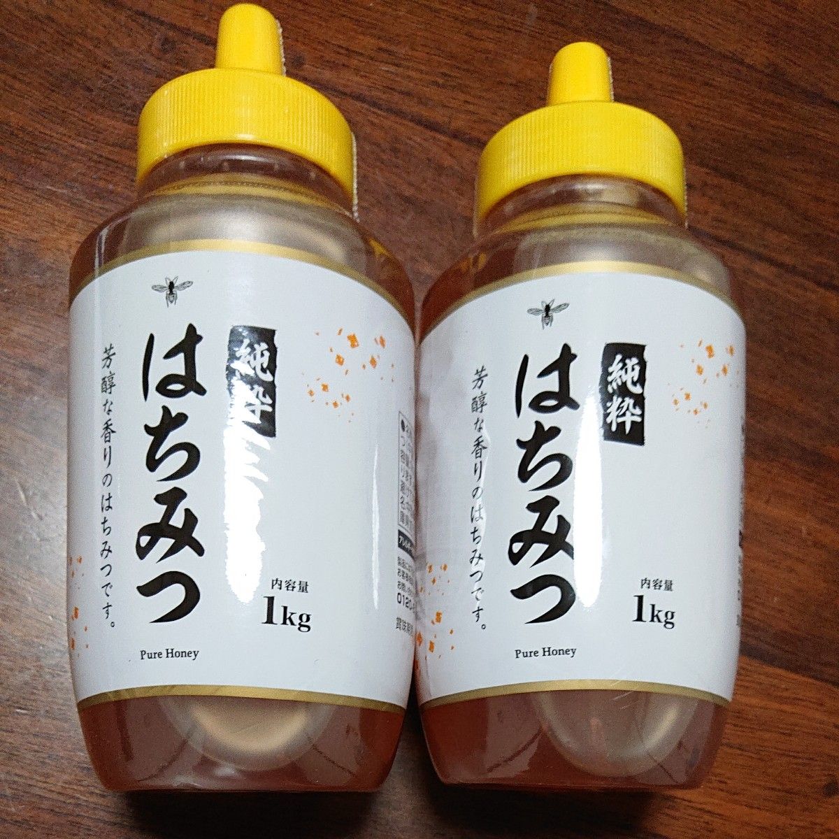 新品、未開封」国産純粋はちみつ やまと養蜂苑 1kg x ４本セット