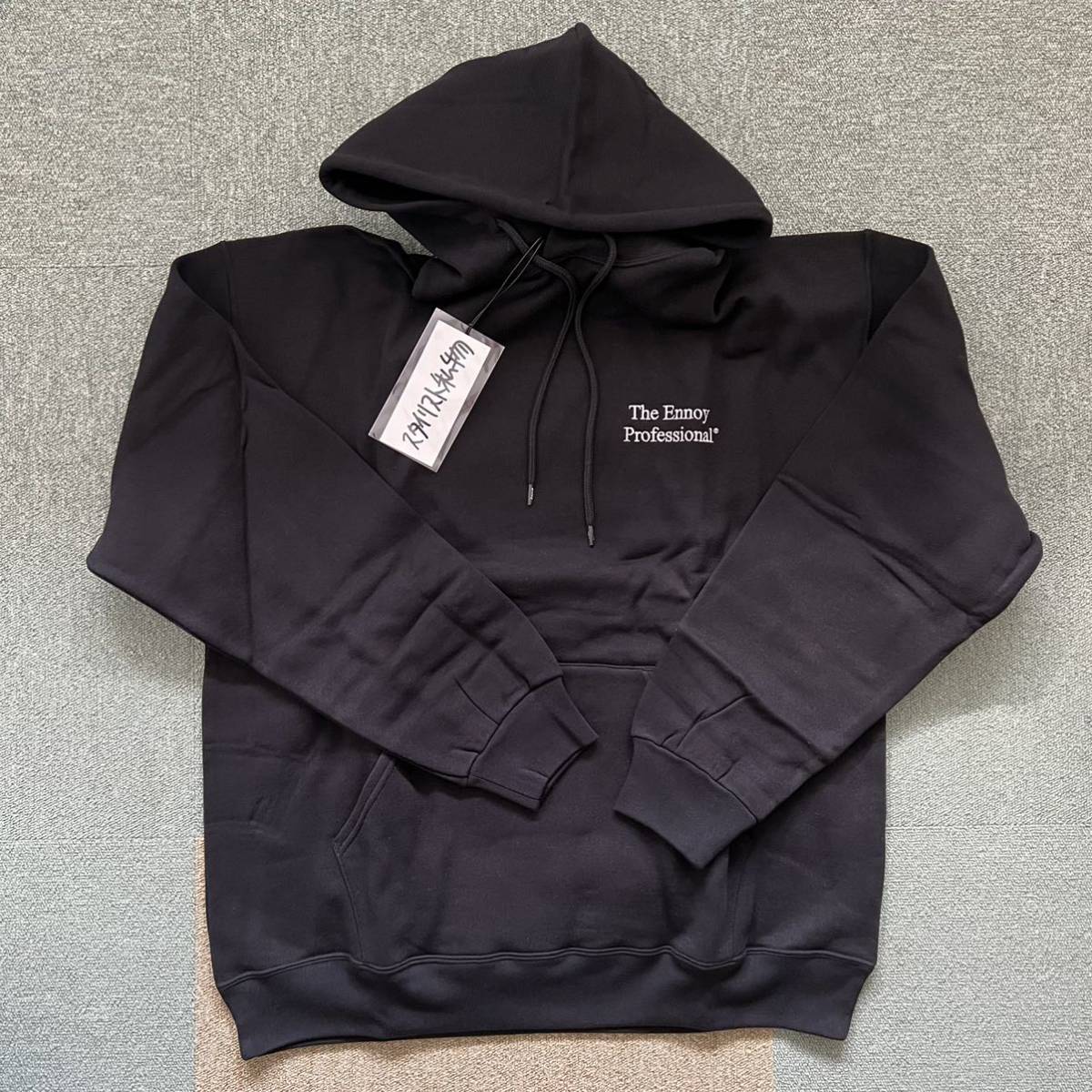 新品未使用】XL Ennoy professional Hoodie Black 黒