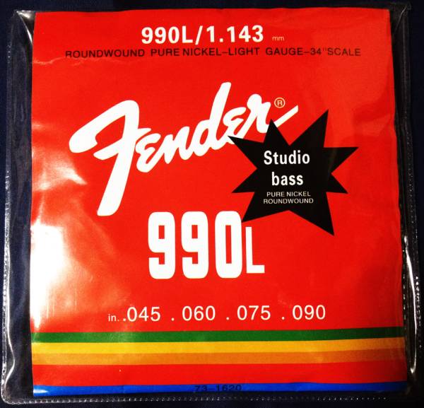 Fender★激安エレキベース弦★１～４弦セット★ライトゲージ_画像1