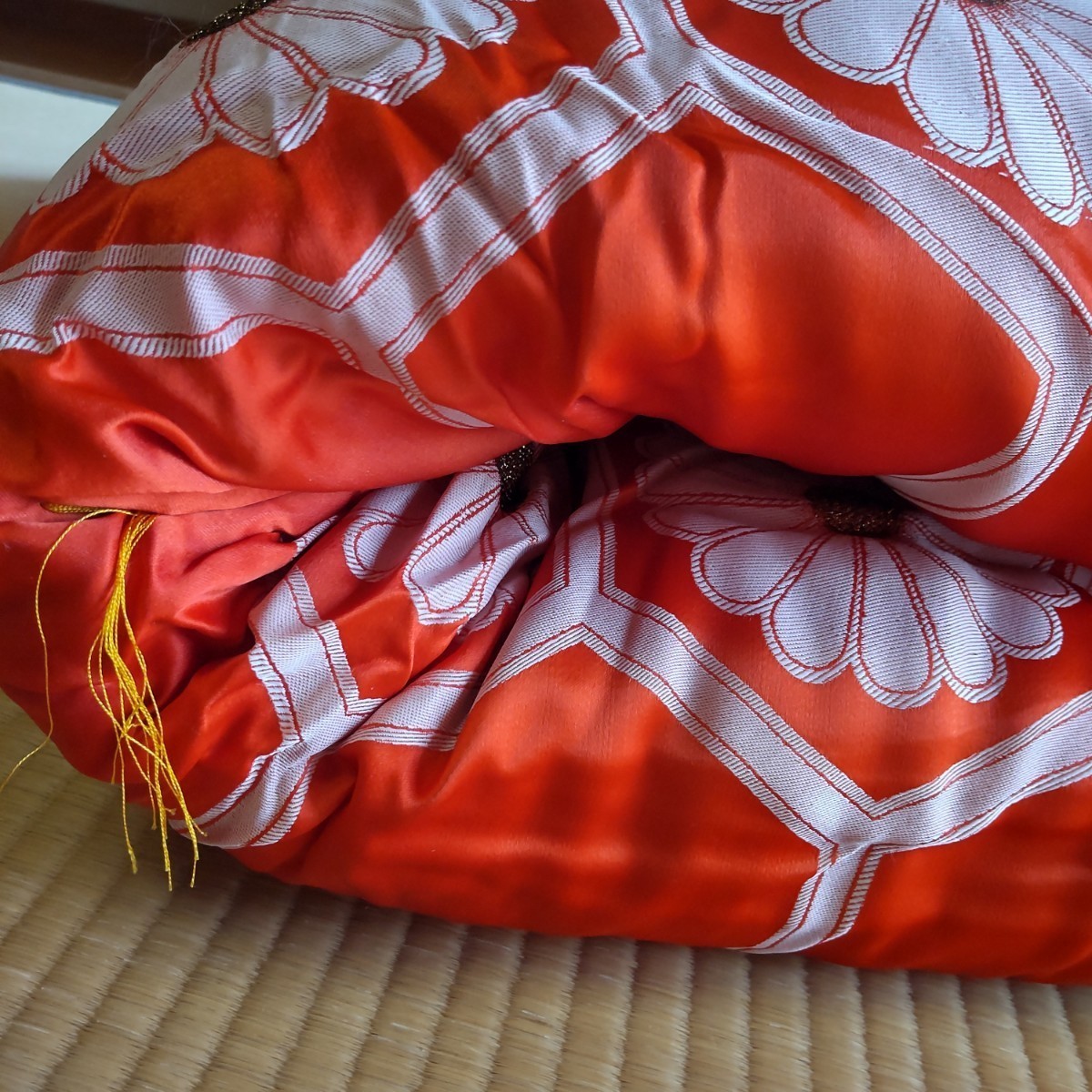 掛布団 綿布団 和布団 婚礼布団 シングル 昭和レトロ 中古品 掛布団 綿布団 和布団 婚礼布団 シングル 昭和レトロ 中古品