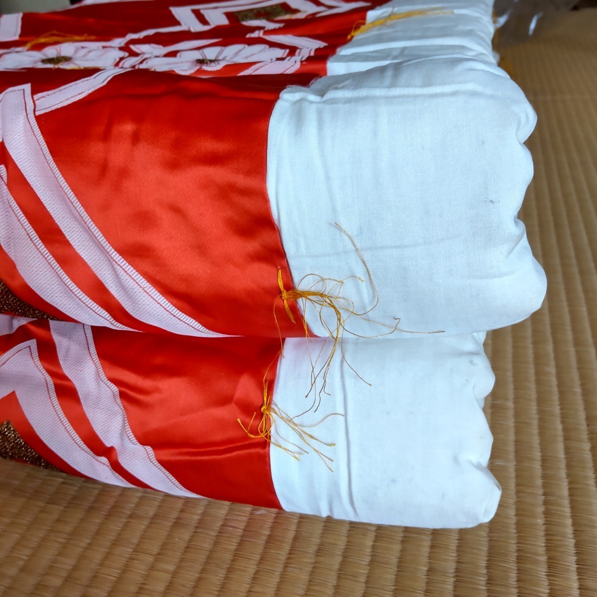 掛布団 綿布団 和布団 婚礼布団 シングル 昭和レトロ 中古品 掛布団 綿布団 和布団 婚礼布団 シングル 昭和レトロ 中古品