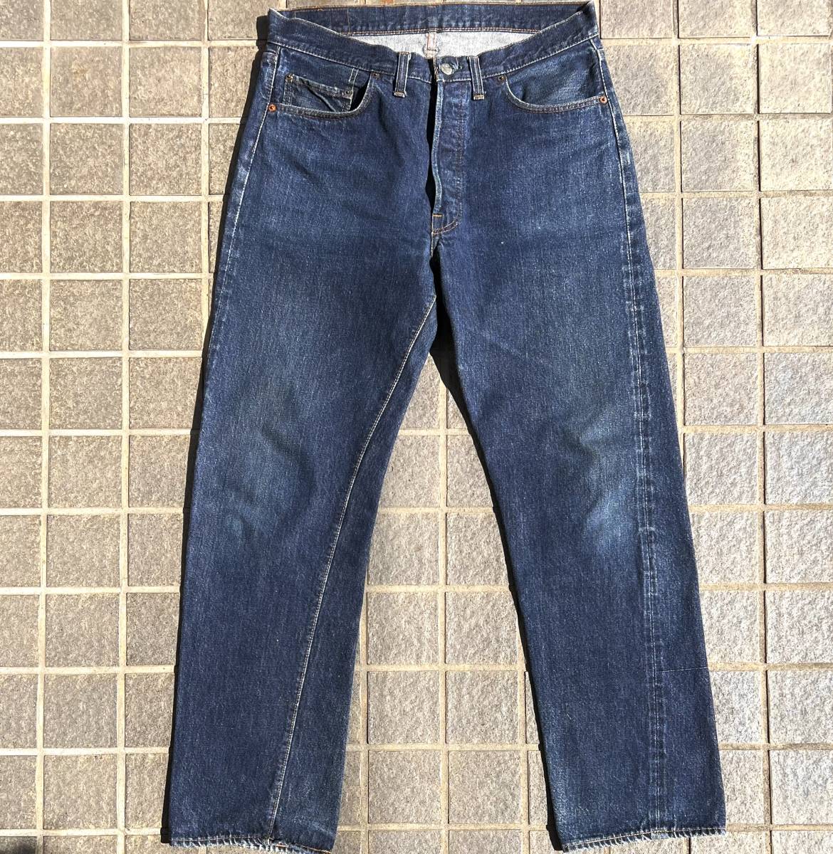 美品 濃紺 70s Levis501 66前期 34×30 リーバイス オリジナル ビンテージ / BIGEビッグE 502 505 606_画像1