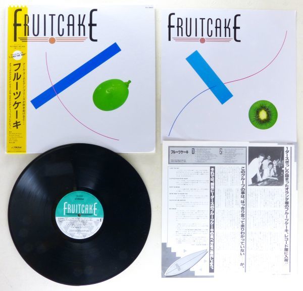 ■フルーツケーキ(Fruitcake)｜フルーツケーキ(Fruitcake) ＜LP 1983年 帯付き・日本盤＞_画像3