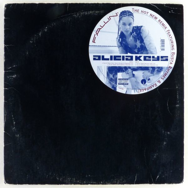 ■Alicia Keys（アリシア・キーズ）｜Fallin' Remix ＜12' 2001年 US盤＞feat. Busta Rhymes & Rampageの画像1