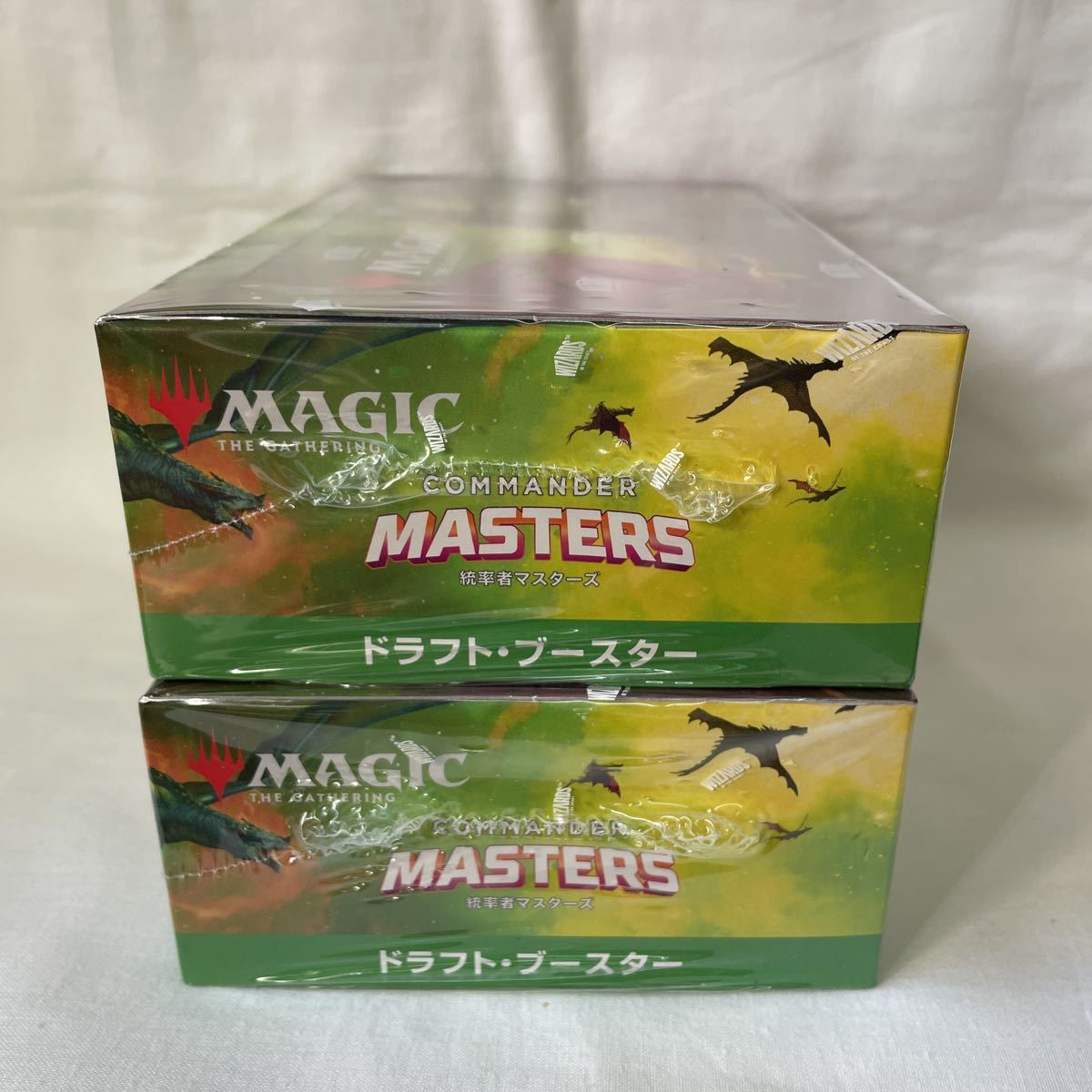 独特の上品 MTG 日本語版 統率者マスターズ ドラフトブースター 2BOX