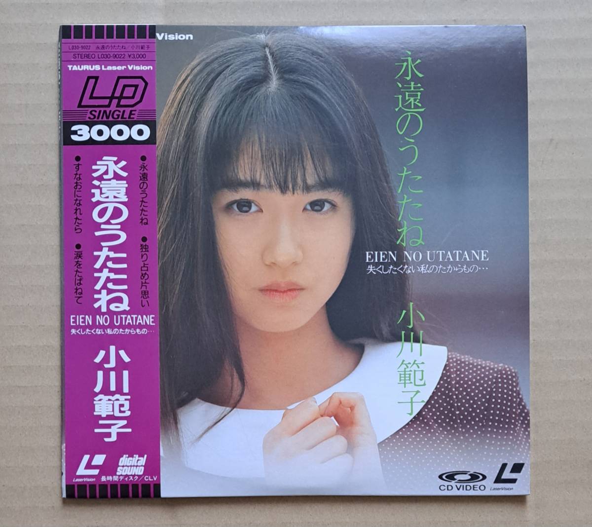 帯付・20cmLD Single 3000◎小川範子『永遠のうたたね 失くし 帯付・20cmLD Single 3000◎小川範子『永遠のうたたね 失くし