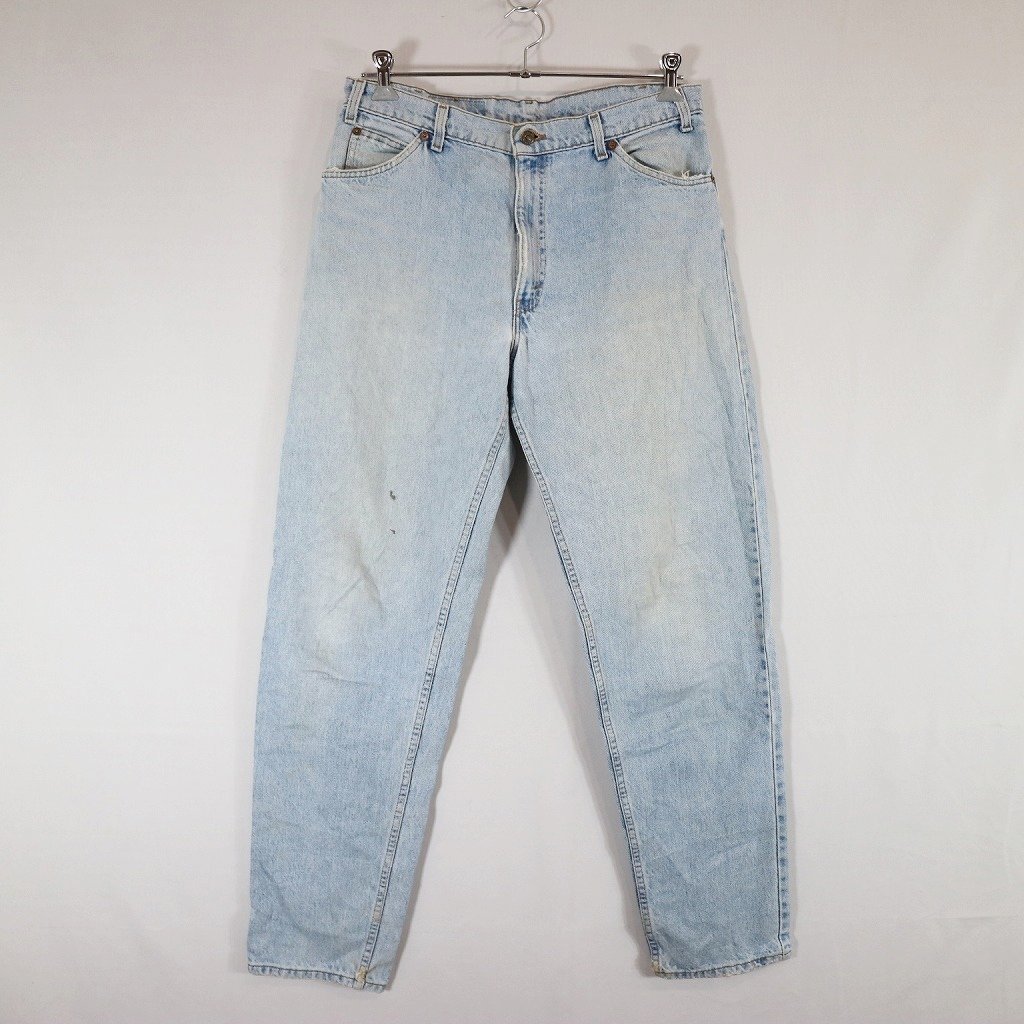 SALE/ 90年代 USA製 Levi's リーバイス 550 デニムパンツ アメカジ ブルー (メンズ 36×34) 中古 古着 N6164