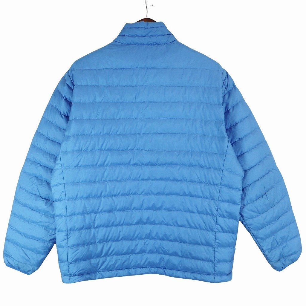 patagonia パタゴニア ダウンジャケット アウトドア キャンプ アウター 防寒 ブルー (メンズ XL) 中古 古着 O6360_画像2