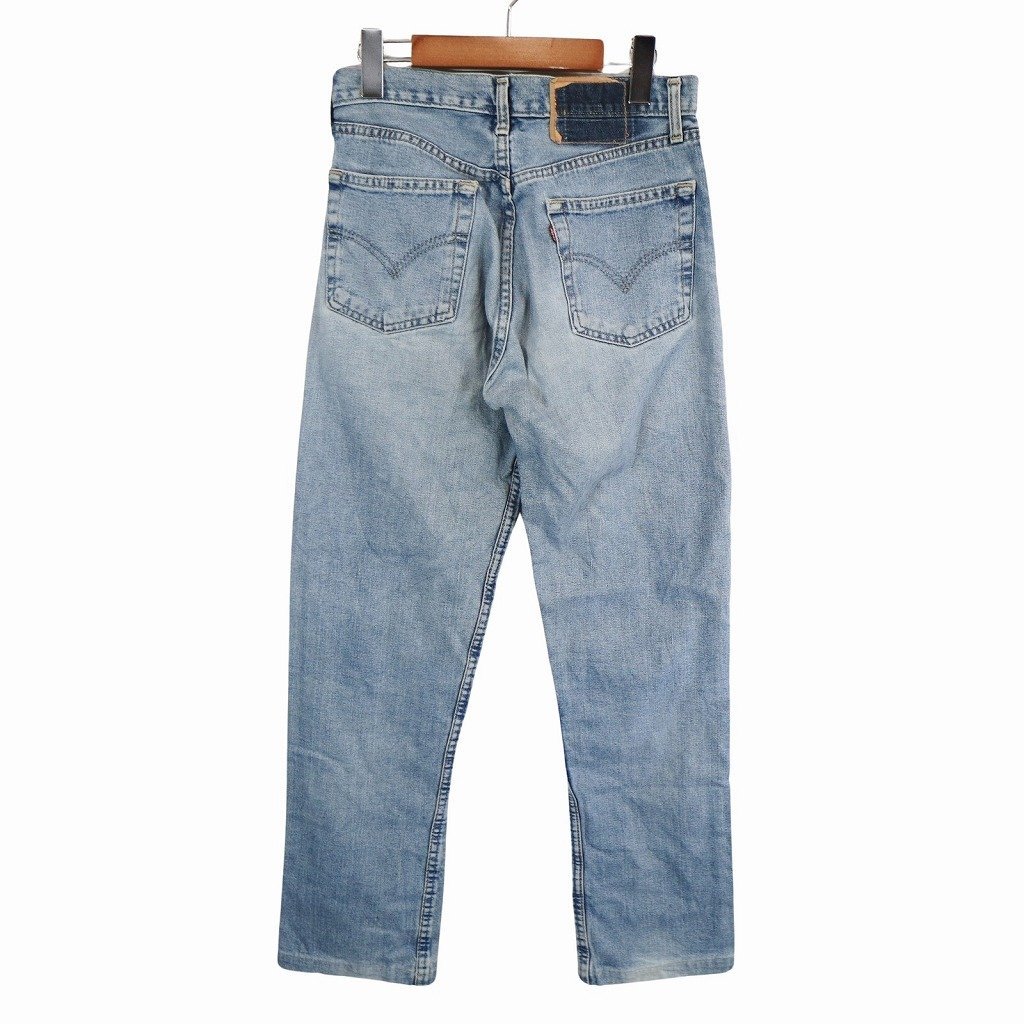 90年代 USA制 Levi's リーバイス 501 デニムパンツ ストレート ライトブルー (メンズ 30 32) O7413 中古 古著