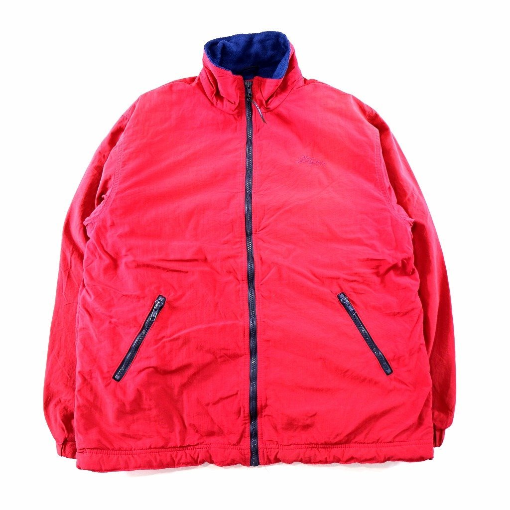 パリコレクション レッド アウトドア ナイロンジャケット JACKET SEASON THREE エルエルビーン L.L.Bean USA製 90年代 SALE/ (メンズ N9603 MEDIUM) 男性用