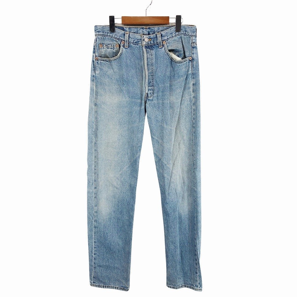 90年代 Levi's リーバイス 501 デニムパンツ アメカジ ブルー (メンズ W33/L34) 中古 古着 O7982