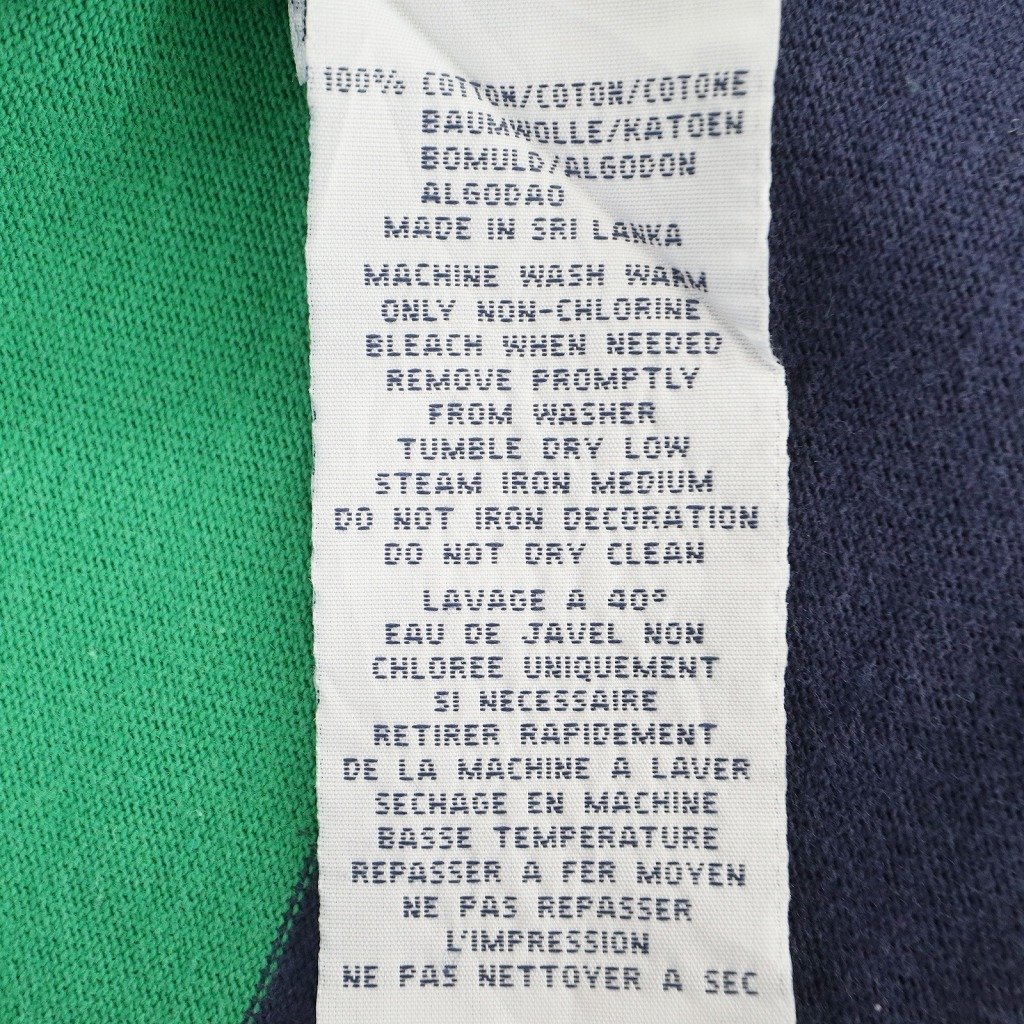 Polo by Ralph Lauren Polo bai Ralph Lauren Rugger рубашка рубашка-поло American Casual спорт зеленый ( мужской M) б/у б/у одежда O6687