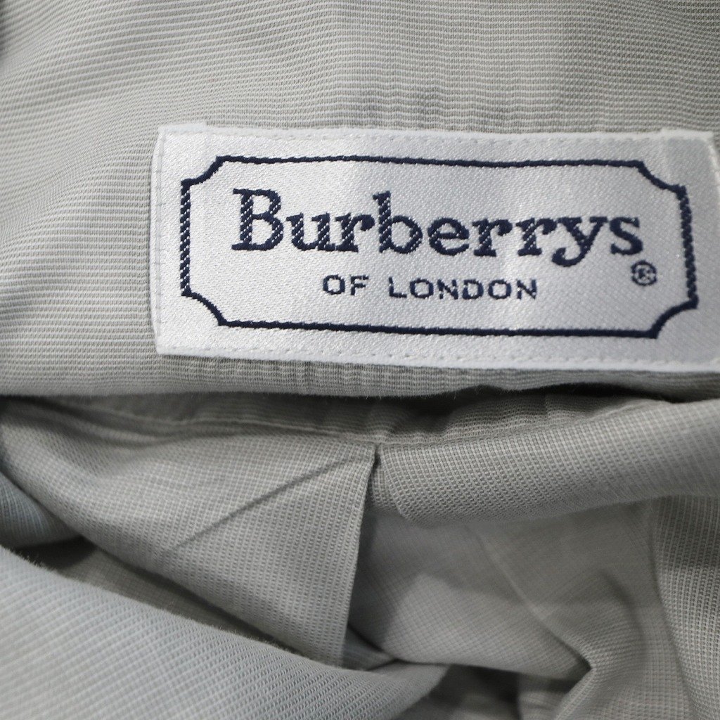 Burberrys バーバリーズ 長袖シャツ カジュアル ストライプ グレー (メンズ 39) 中古 古着 O8939_画像5