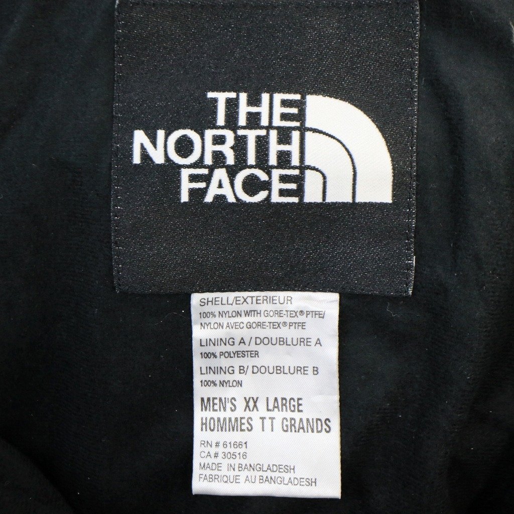 THE NORTH FACE ノースフェイス GORE-TEX ゴアテックス マウンテンパーカー 大きいサイズ アウトドア (メンズ XXL) 中古 古着 O8745_画像6